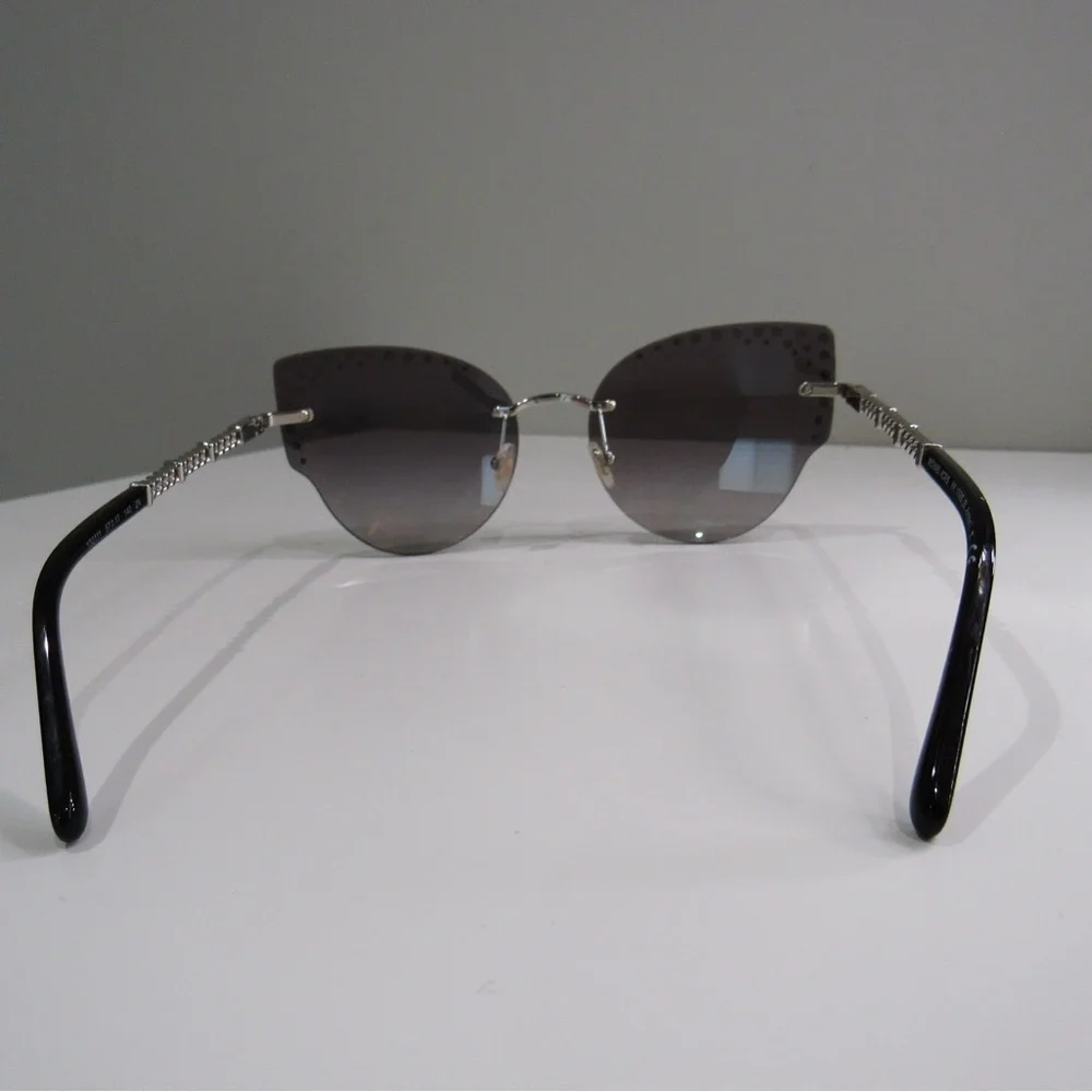Michael Kors Black Studded Cat-Eye Sunglasses | MK1058B St. Anton - Picture 10 of 15